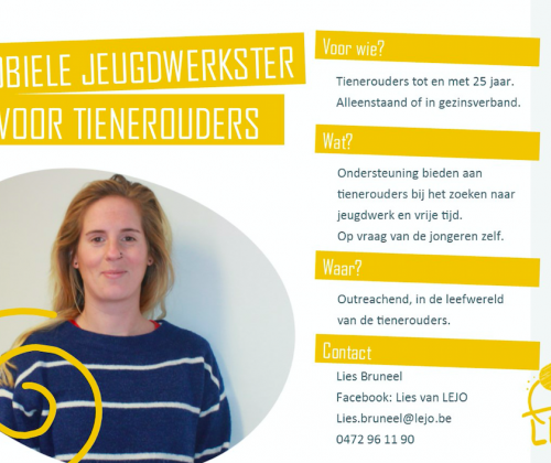 LEJO werkt met tienerouders vanuit IEM achtergrond LEJO werkt met tienerouders vanuit IEM achtergrond