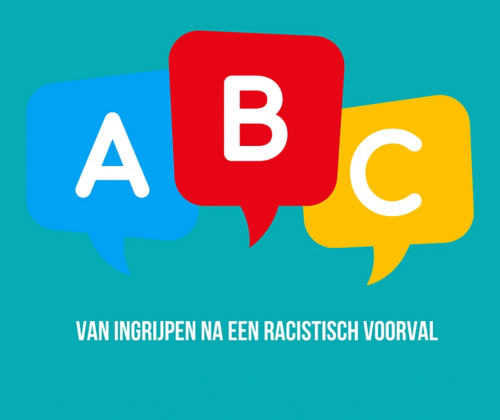 Het ABC van ingrijpen na een racistisch voorval Het ABC van ingrijpen na een racistisch voorval